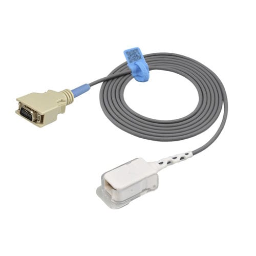 Cable adaptador SpO2 multiposición - 1814 (LNC-10) - Med-link Electronics Tech