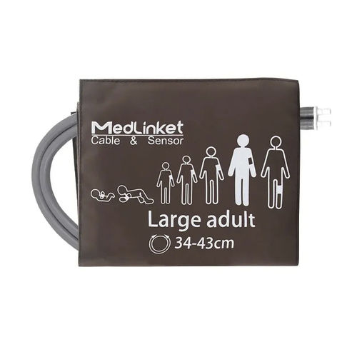 Manguito para PNI - Y000L2-A108 - Med-link Electronics Tech - para adulto / sin látex