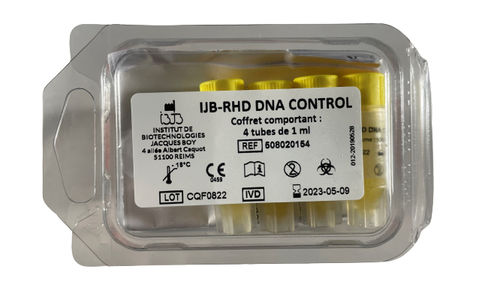 Kit de reactivos de control de calidad - IJB‐RHD DNA CONTROL - Institut de Biotechnologies Jacques Boy - de suero / plasma / para RT-PCR