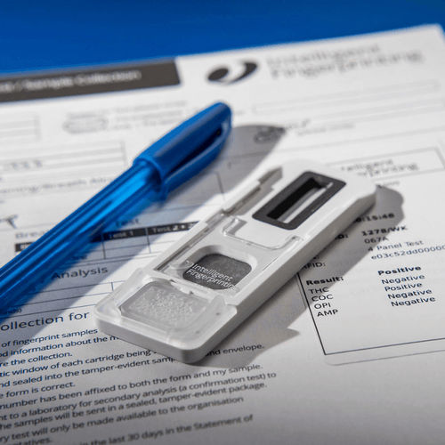 Kit de prueba de detección de droga - Intelligent Fingerprinting - clínico / de orina / de saliva