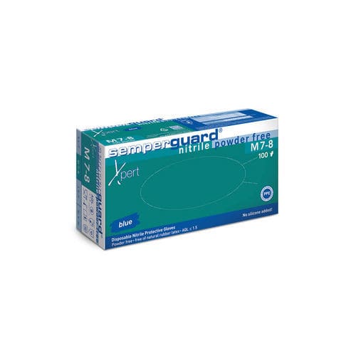 Guante de nitrilo - Xpert - Sempermed Industrial - de lavado / de laboratorio / sin polvo
