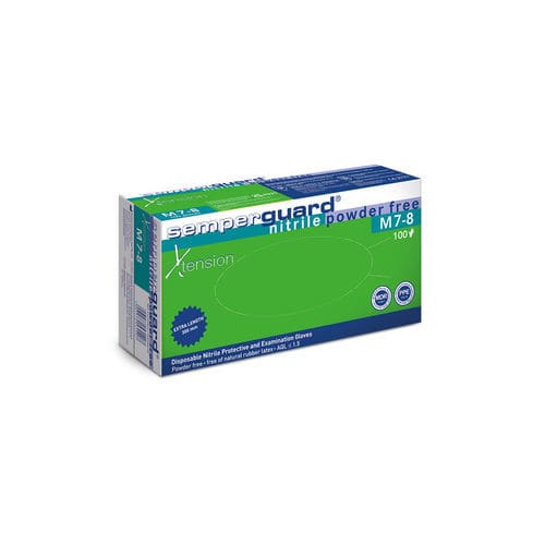 Guante de nitrilo - Xtension - Sempermed Industrial - de reconocimiento / de lavado / de laboratorio