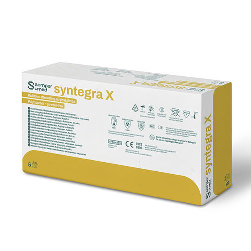 Guante de poliisopreno - syntegra X - Sempermed Industrial - quirúrgico / sin polvo / estéril