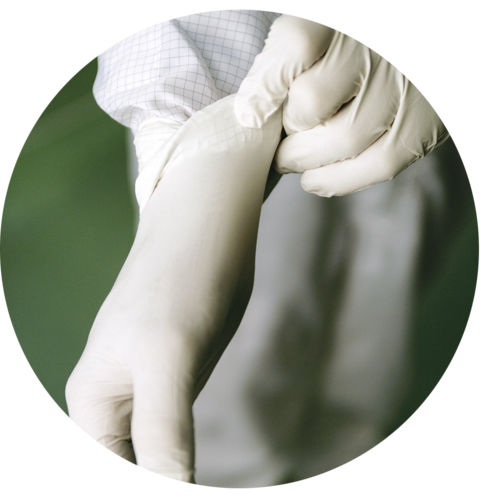 Guante de nitrilo - SHIELDskin XTREME™ - Dastex - para sala blanca / sin polvo / estéril