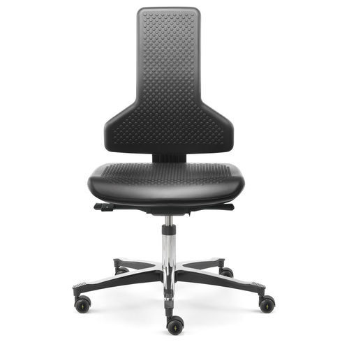 Silla para sala blanca - 20740-20112 - Dastex - para adulto / con ruedas / de altura variable
