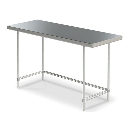 Mesa de trabajo - Dastex - de laboratorio / rectangular / móvil