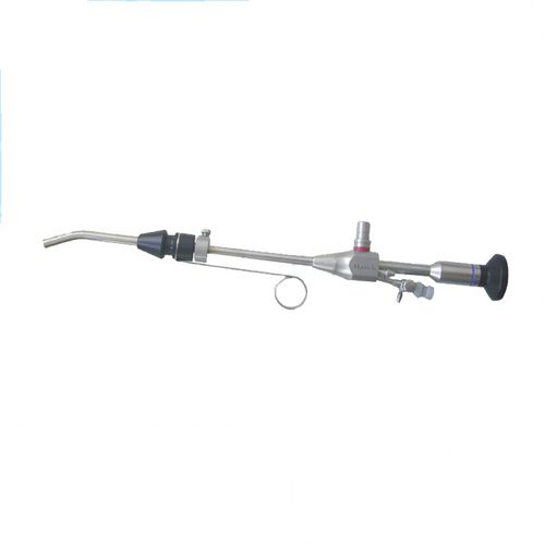 Histeroscopio para adulto - Hangzhou Kangji Medical Instruments - de ángulo / con canal operador