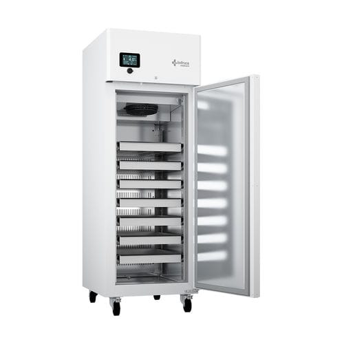 Refrigerador para farmacia - PTR65IS - Infrico - de tipo armario / vertical / con ruedas