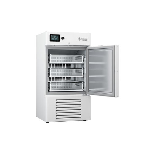 Refrigerador de banco de sangre - BBMD 17S - Infrico - para centro sanitario / de tipo armario / con 1 puerta