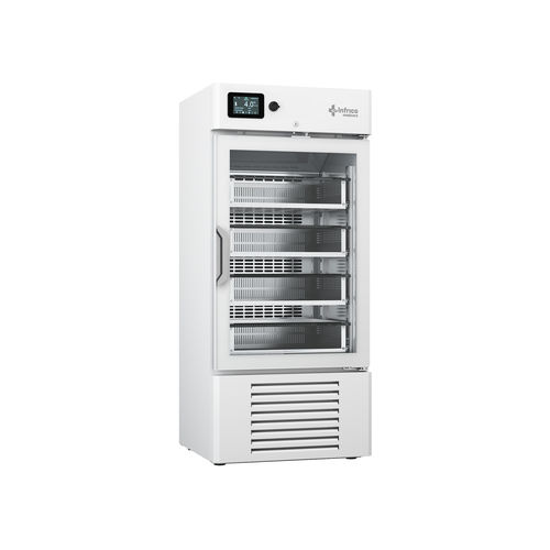 Refrigerador de banco de sangre - BBMD 25G - Infrico - para centro sanitario / de tipo armario / con 1 puerta