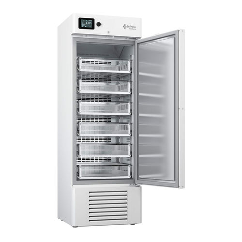 Refrigerador de banco de sangre - BBMD 40S - Infrico - para centro sanitario / de tipo armario / con 1 puerta