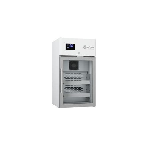 Refrigerador de laboratorio - LER07G - Infrico - de mesa / con 1 puerta / con puerta de cristal