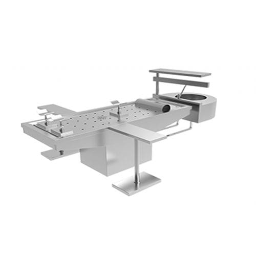 Mesa de disección - ATOM-K - BNT - rectangular / de acero inoxidable