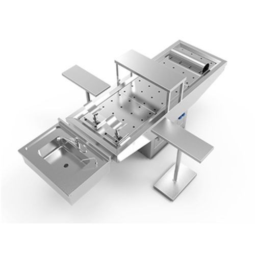 Mesa de disección - ATOM2 - BNT - de lavado de cadáveres / rectangular / de acero inoxidable