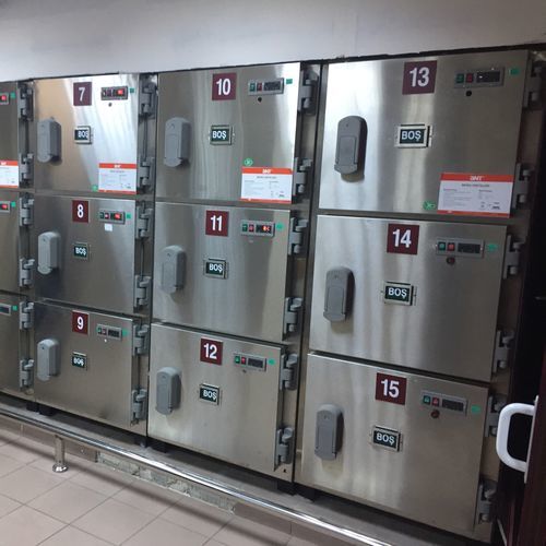 Cámara mortuoria 12 cuerpos - DP123 - BNT - de carga frontal / móvil / refrigerada