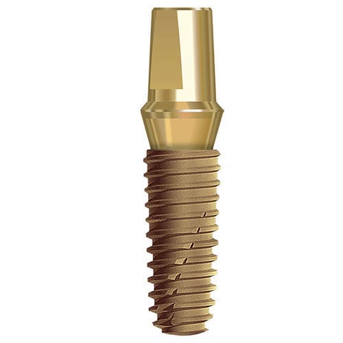 Implante dental cónico - NTF 3408 S - NTA IMPLANT - de titanio / hexágono interno / recto