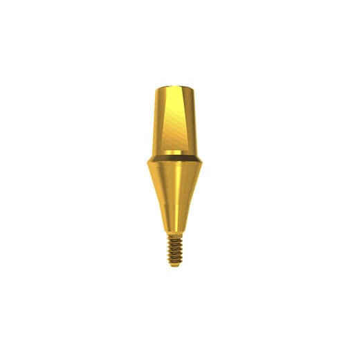 Pilar para implante de titanio - NTSA  series - NTA IMPLANT - interno / recto / de tornillo