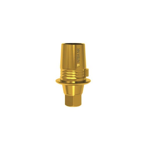 Pilar para implante de titanio - OAA NTBA series - NTA IMPLANT - hexágono interno / recto / corto