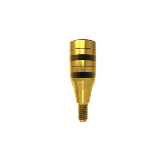 Pilar de cicatrización de titanio - HA  series - NTA IMPLANT - interno / recto / estrecho