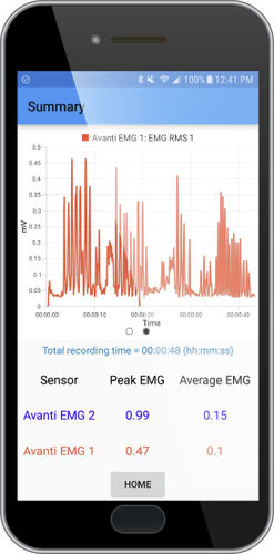 Módulo de software para EMG - EMG Logger - Delsys - de registro / Androïd / para smartphone