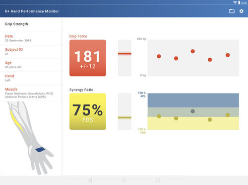 Módulo de software para rehabilitación - Trigno HPM - Delsys - de control / de formación
