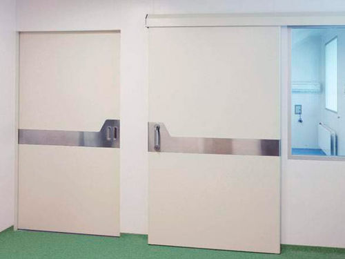 Puerta de hospital - Standard - LeoCon Group - para centro sanitario / para sala blanca / corredera