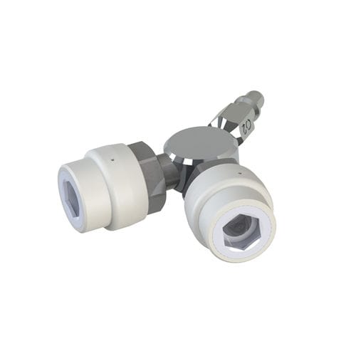 Adaptador para sondas - 31 series - Silbermann Technologies - para gases médicos / flexible