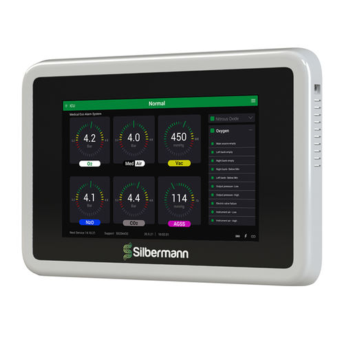 Sistema de alarma para gases médicos - 71825 series - Silbermann Technologies - con detección automática