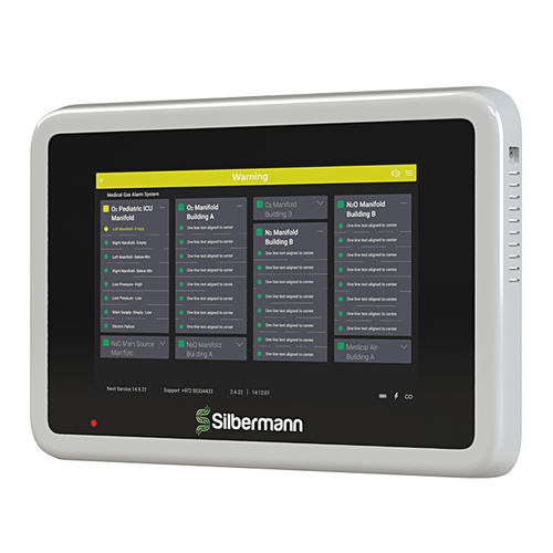 Sistema de alarma para gases médicos - 71825 series - Silbermann Technologies - con detección automática