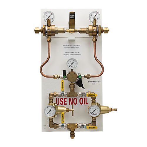 Colector para gases médicos - LEO-MN - Silbermann Technologies - automático / de suministro / de inversión de caudal
