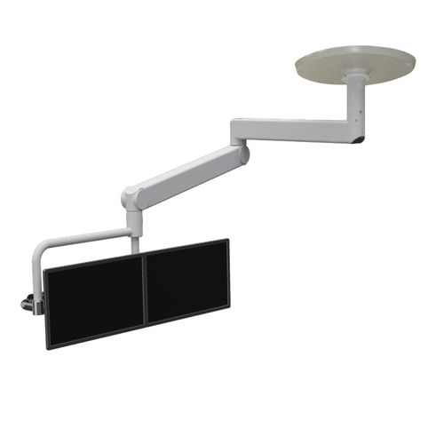 Brazo de soporte articulado - OSA 8004150  - Silbermann Technologies - reclinable / de altura regulable / para monitor