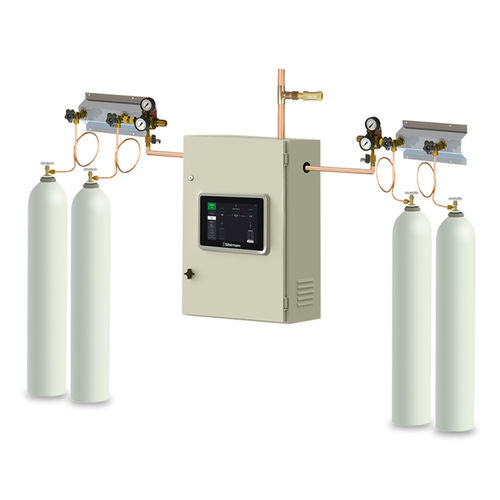Colector para gases médicos - Mazor-AU - Silbermann Technologies - automático / de suministro / de inversión de caudal
