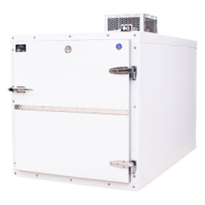 Cámara mortuoria frigorífica 4 cuerpos - BL Cremation Systems, Inc. - de carga transversal / modular / con 2 puertas