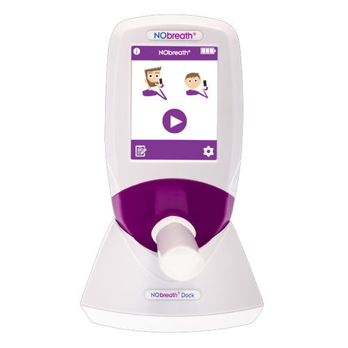 Analizador respiratorio FeNO - NObreath® - coVita - electrónico / de mano / con pantalla táctil