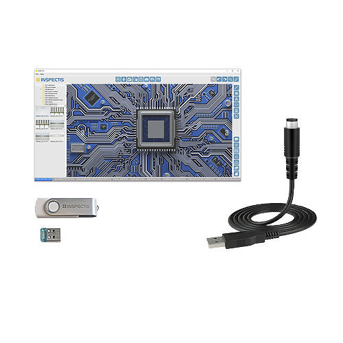 Software para microscopios digitales - INSPECTIS© Basics - Inspectis - de análisis / de control / de medición