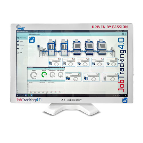 Sistema de gestión y localización de datos - JobTracking4.0 - MEI System - de la información / para el sector médico / para tablet PC