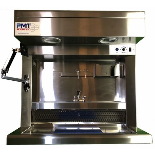 Estación de trabajo mortuoria - PMT Scientific - para limpieza / con fregadero / con sistema de higiene