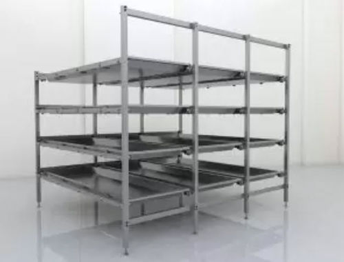 Rejilla para almacenamiento - MORTUARY - PMT Scientific - modular / de acero inoxidable / con estantes
