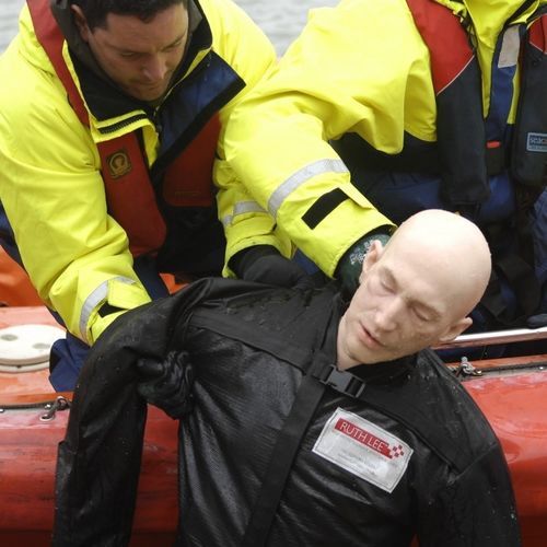 Maniquí de prácticas para cuidados de urgencias - RLNAWR	 - Ruth Lee - para la gestión de las vías respiratorias / para maniobras de rescate en el mar / masculino