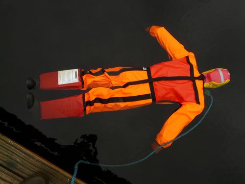 Maniquí de prácticas para cuidados de urgencias - RLNW series - Ruth Lee - para maniobras de rescate en el mar / de espuma / naranja