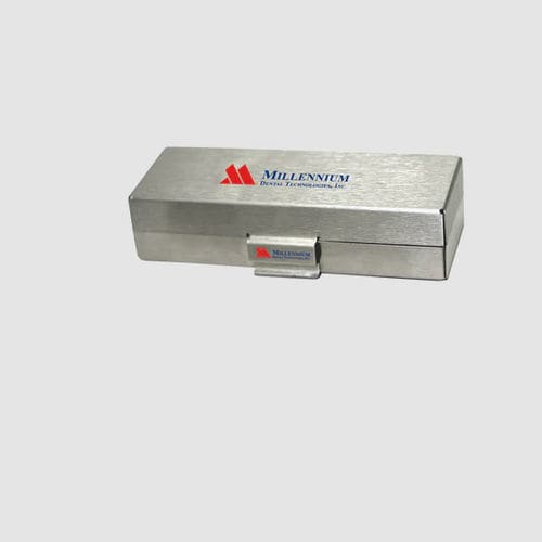 Cassette de esterilización para instrumental dental - LANAP® - Millennium Dental Technologies - de acero inoxidable
