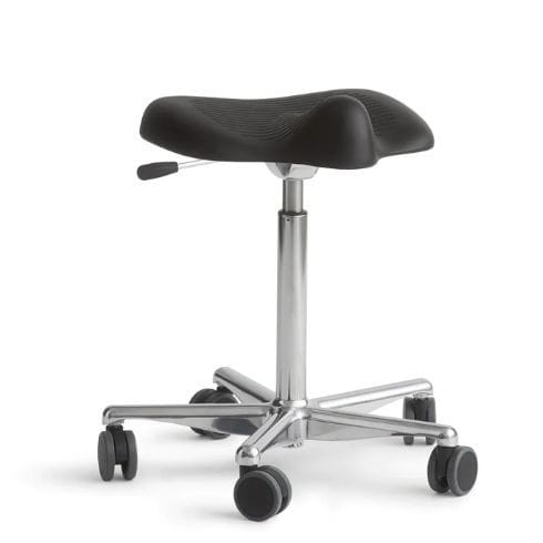 Taburete para odontología - ReForm  - Dynamostol - de altura variable / con ruedas / ergonómico