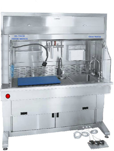 Estación de trabajo de laboratorio para histopatología - Hi Tech Instruments - de pie / con ventilación descendente