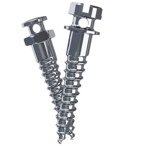 Tornillo para implante dental de titanio - Bio-Tack S™ - Biocetec Co., Ltd. - recto / de tornillo / cortical