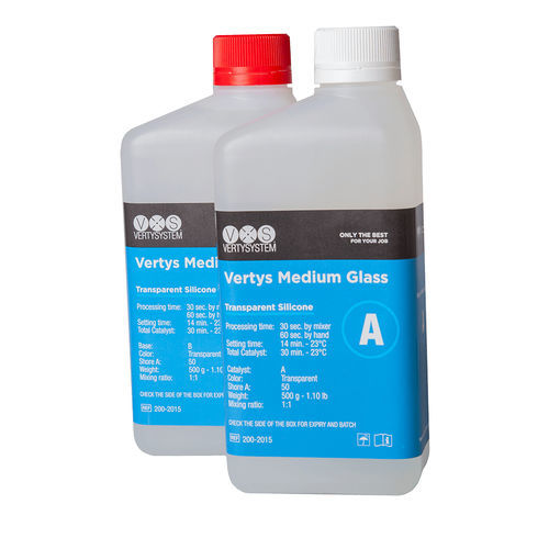 Material dental de silicona - Medium Glass - Vertysystem - A.Gree SRL - para restauración dental