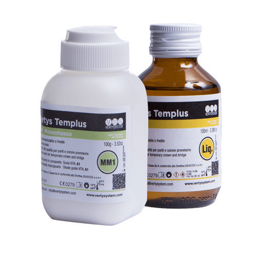 Material dental de resina - MM2 - Vertysystem - A.Gree SRL - para corona / para puente dental / temporal