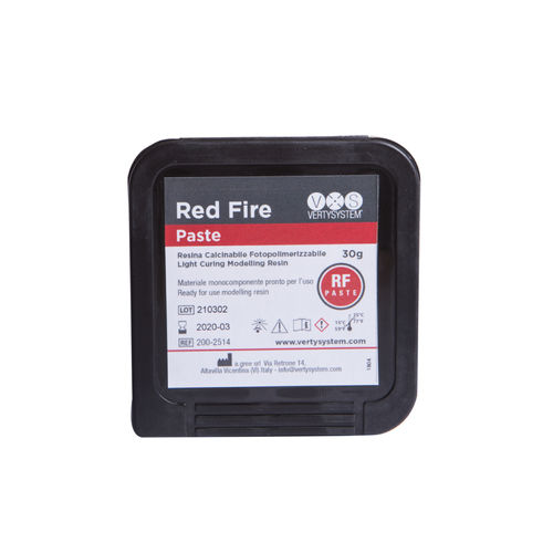 Material dental de resina - Red Fire Paste - Vertysystem - A.Gree SRL - para puente dental