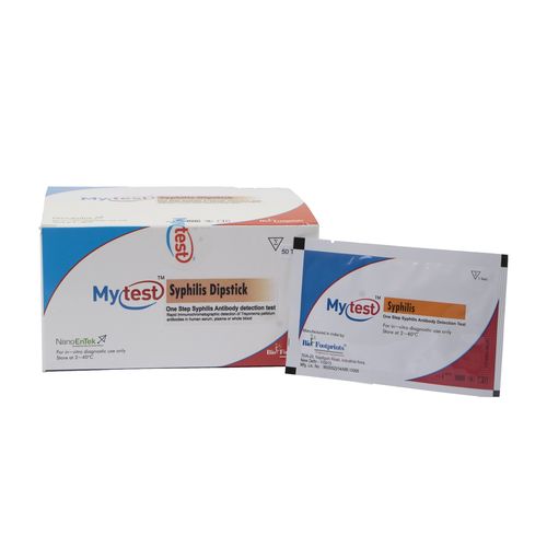 Kit de prueba de sífilis - Mytest - Biofootprints Healthcare Pvt Ltd - IgA / de IgG / de IgM