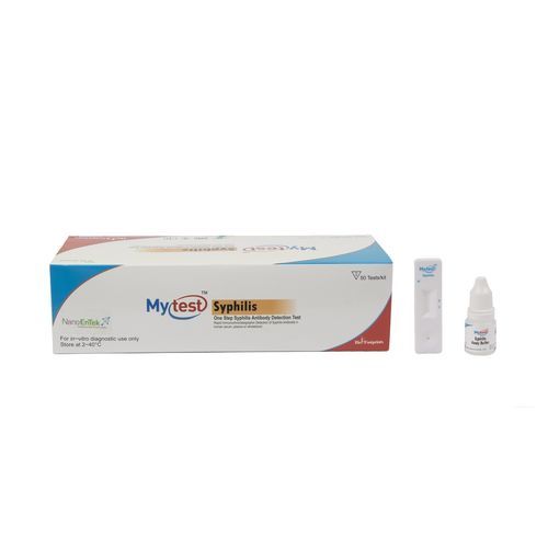 Kit de prueba de sífilis - Mytest - Biofootprints Healthcare Pvt Ltd - IgA / de IgG / de IgM