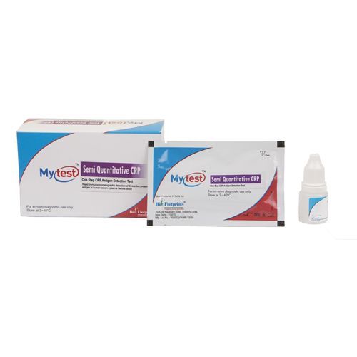 Kit de prueba de CRP - Mytest - Biofootprints Healthcare Pvt Ltd - para enfermermedades infecciosas / para antígenos / de sangre